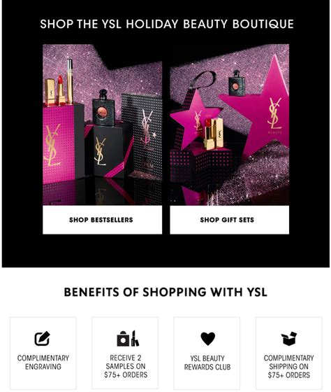 YSL beauty black friday specials